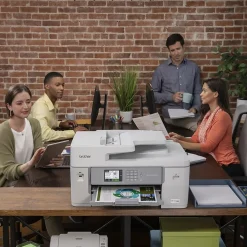 Brother INKvestment Tank MFC-J6555DW Wireless Color Inkjet Printer, All-In-One Supertank, Print, Scan, Copy, Fax