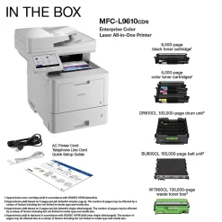 Brother MFC‐L9610CDN Enterprise Color Laser All‐in‐One Printer