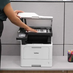 Brother MFC-L5710DW Business Wireless Monochrome Laser All-in-One Printer, Print, Scan, and Copy