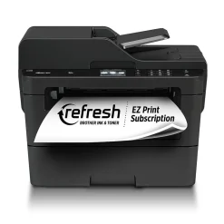 Brother MFC-L2750DW XL Wireless Black & White Laser Printer, All-In-One, Print, Scan, Copy, Fax, Refresh Subscription Eligible