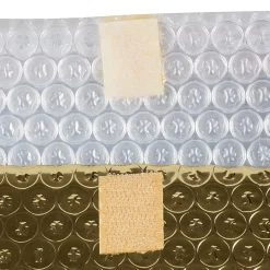 Bubble Padded Mailers with Peel and Seal Closure, CD Size, 6 x 6.5, Gold Metallic, 12/Pack (2745207)