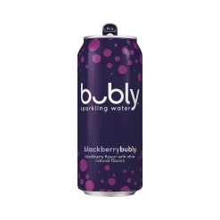 Bubly Blackberry Flavor Sparkling Water, 12 fl. oz., 8 Cans/Pack, 3 Packs/Carton (18119)