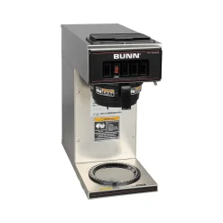 Bunn VP17-1 12-Cups Pourover Coffee Maker, Stainless Steel/Black (BUN01217)