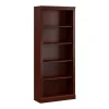 Bush Business Furniture Arlington 72"H 5-Shelf Bookcase, Harvest Cherry (WC65515-03)