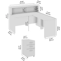 Bush Business Furniture Arrive 60