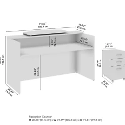 Bush Business Furniture Arrive 72