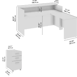 Bush Business Furniture Arrive 72