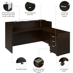 Bush Business Furniture Arrive 72