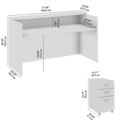Bush Business Furniture Arrive 72