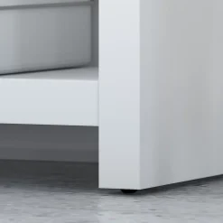 Bush Business Furniture Echo 5 Shelf Bookcase, Pure White (KI60104-03)