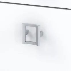 Bush Business Furniture Echo Lateral File Cabinet, Pure White (KI60102-03)