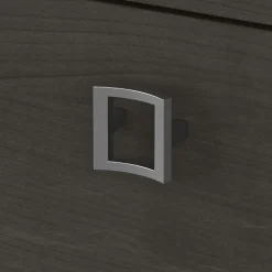 Bush Business Furniture Echo 3 Drawer Mobile File Cabinet, Charcoal Maple (KI60301-03)