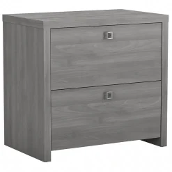 Bush Business Furniture Echo 2 Drawer Lateral File Cabinet, Modern Gray (KI60402-03)