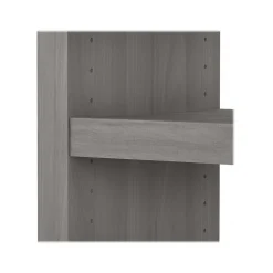 Bush Business Furniture Echo 56W Bookcase Desk, Modern Gray (KI60407-03)