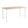Bush Business Furniture Hustle 60"W Computer Desk with Metal Legs, Natural Elm (HUD160NE)
