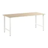 Bush Business Furniture Hustle 72"W Computer Desk with Metal Legs, Natural Elm (HUD272NE)