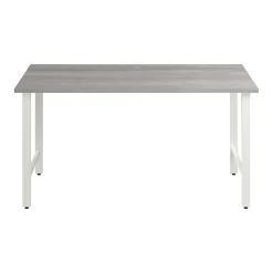 Bush Business Furniture Hustle 60"W Computer Desk with Metal Legs, Platinum Gray (HUD160PG)