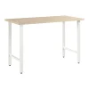 Bush Business Furniture Hustle 48"W Computer Desk with Metal Legs, Natural Elm (HUD148NE)