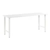 Bush Business Furniture Hustle 72"W Computer Desk with Metal Legs, White (HUD172WH)