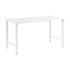 Bush Business Furniture Hustle 60"W Computer Desk with Metal Legs, White (HUD160WH)