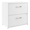 Bush Business Furniture Hustle 2 Drawer Lateral File Cabinet, White (HUF130WH)