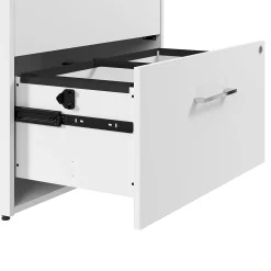 Bush Business Furniture Hustle 2 Drawer Lateral File Cabinet, White (HUF130WH)