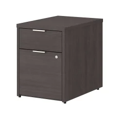 Bush Business Furniture Jamestown 2-Drawer Vertical File Cabinet, Locking, Letter/Legal, Storm Gray, 23.66" (JTF116SGSU)