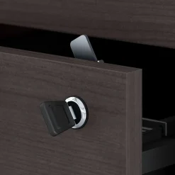 Bush Business Furniture Jamestown 2-Drawer Vertical File Cabinet, Locking, Letter/Legal, Storm Gray, 23.66