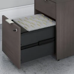 Bush Business Furniture Jamestown 2-Drawer Vertical File Cabinet, Locking, Letter/Legal, Storm Gray, 23.66