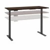 Bush Business Furniture Move 60 Series 60"W Electric Height Adjustable Standing Desk, Mocha Cherry (M6S6030MRBK)