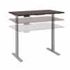Bush Business Furniture Move 60 Series 48"W Electric Height Adjustable Standing Desk, Mocha Cherry (M6S4824MRSK)