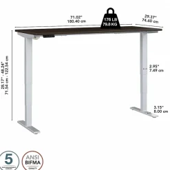 Bush Business Furniture Move 40 Series 72