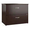 Bush Business Furniture Office in an Hour 2 Drawer Lateral File Cabinet, Mocha Cherry (OIAH011MRSU)