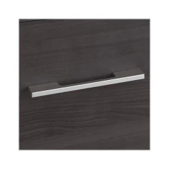 Bush Business Furniture Office 500 2-Drawer Lateral File Cabinet with Hutch, Locking, Letter/Legal, Storm Gray (OF5007SGSU)