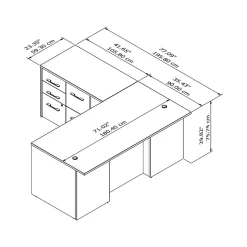 Bush Business Furniture Office 500 72