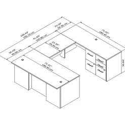 Bush Business Furniture Office 500 72