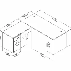 Bush Business Furniture Studio C 72