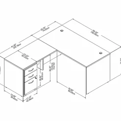 Bush Business Furniture Studio C 60