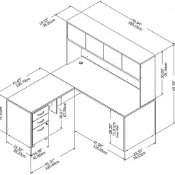 Bush Business Furniture Studio C 72