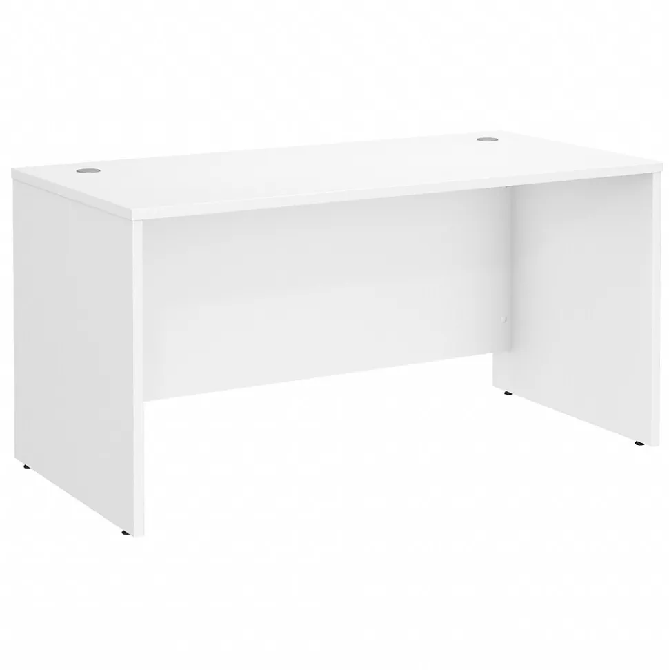Bush Business Furniture Studio C 60"W Office Desk, White (SCD260WH)