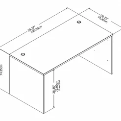 Bush Business Furniture Studio C 60