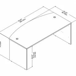 Bush Business Furniture Studio C 72