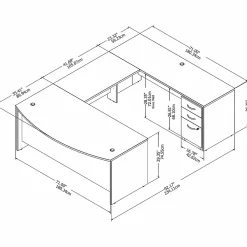 Bush Business Furniture Studio C 72