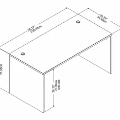 Bush Business Furniture Studio C 60