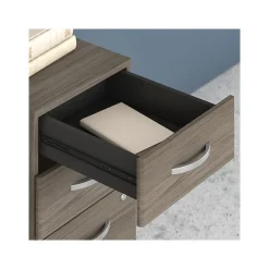 Bush Business Furniture Studio C 3-Drawer Mobile Vertical File Cabinet, Letter/Legal Size, Lockable, Modern Hickory (SCF216MHSU)