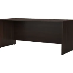 Bush Business Furniture Studio C 72"W Office Desk, Black Walnut (SCD272BW)