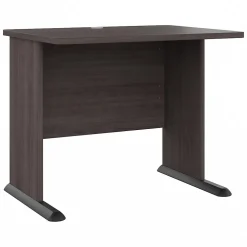 Bush Business Furniture Studio A 36"W Small Computer Desk, Storm Gray (SDD136SG)
