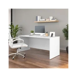 Bush Business Furniture Studio C 66"W Office Desk, White (SCD166WH)