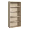 Bush Business Furniture Studio C Tall 5 Shelf Bookcase, Natural Elm (SCB136NE)