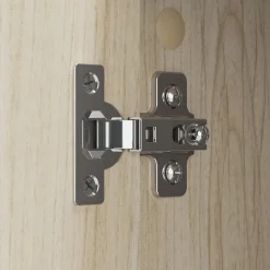 Bush Business Furniture Studio C Tall 5 Shelf Bookcase with Doors, Natural Elm (STC015NE)